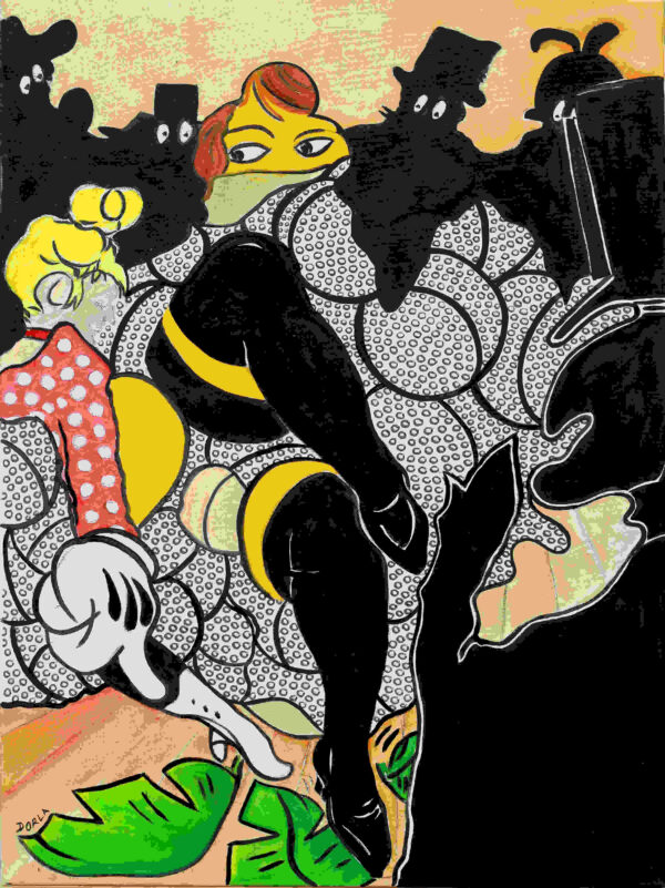 Dorla - FrouFrou 3 - 80x60cm