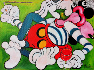 Dorla - Déjeuner sur l'herbe 2 - 60x81cm