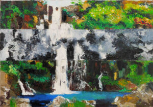 huile sur toile , Dorla, Artiste, peinture, sculpture, île de la Réunion