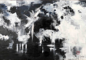 huile sur toile , Dorla, Artiste, peinture, sculpture, île de la Réunion