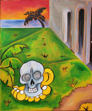 DORLA, Artiste peintre, La Kaz Art&Son, Galerie, Peinture, Hifi, Saint Pierre , Réunion