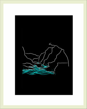 Dorla - Paysage 3- 40X50cm