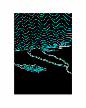 Dorla - Paysage 1- 40X50cm nu