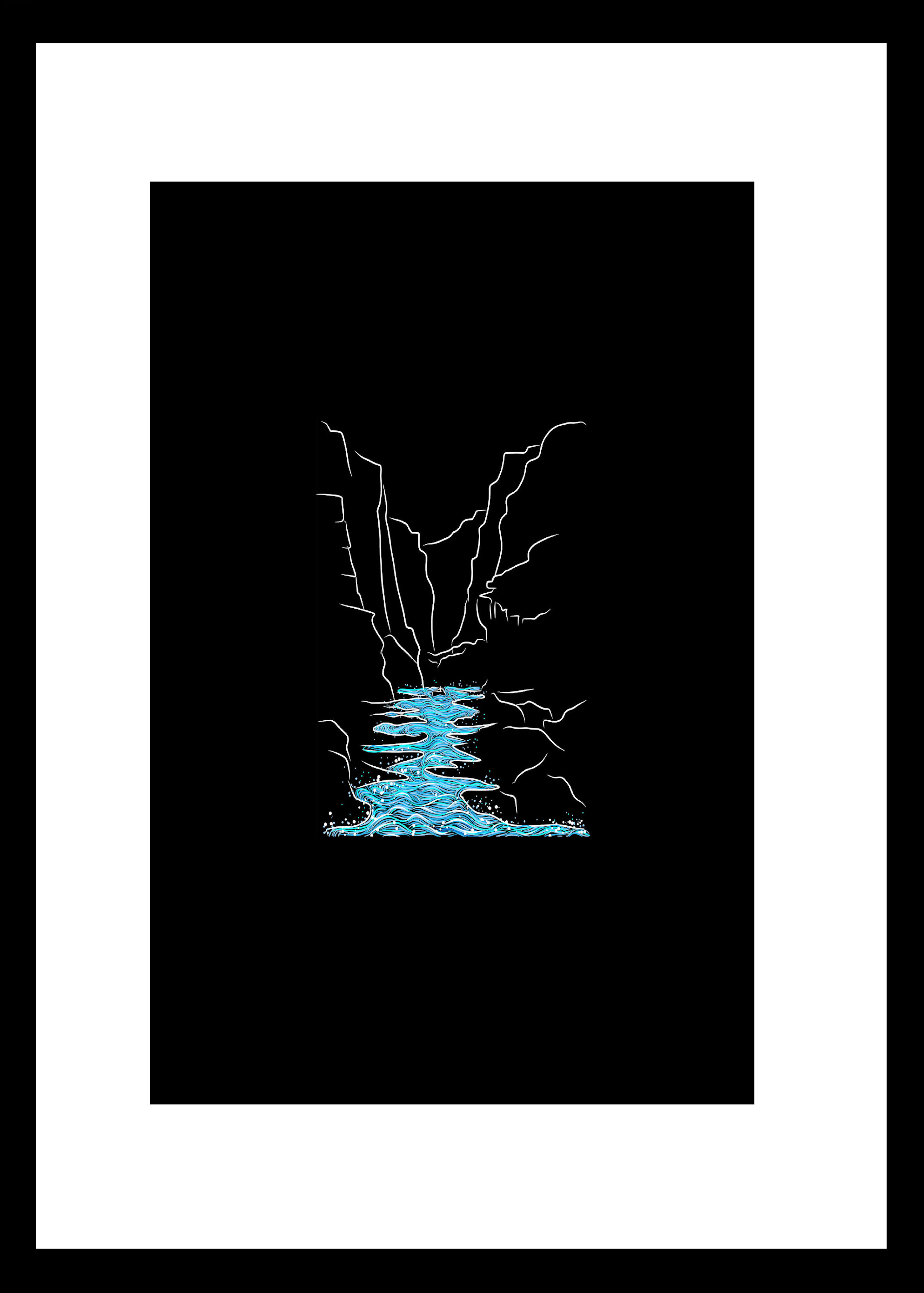 Dorla - Paysage 2- 50X70cm